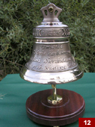 Dzwonek na okazję uczczenia 25 rocznicy święceń kapłańskich (12cm x 12,5cm)