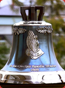 Dzwon 40 cm jako wyraz wdzięczności od rodziny Schmelzer, Austria