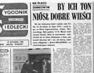 'By ich ton niósł dobre wieści', TYGODNIK SIEDLECKI - 19 stycznia 1980